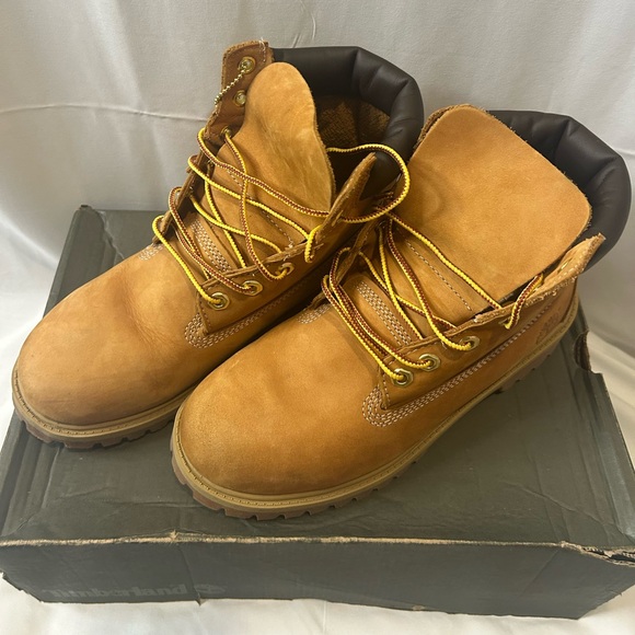 Timberland Men's Tan Boots Size 6 - Picture 1 of 11